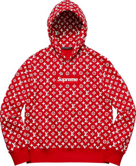 supreme x louis vuitton t shirt red|louis vuitton supreme hoodie.